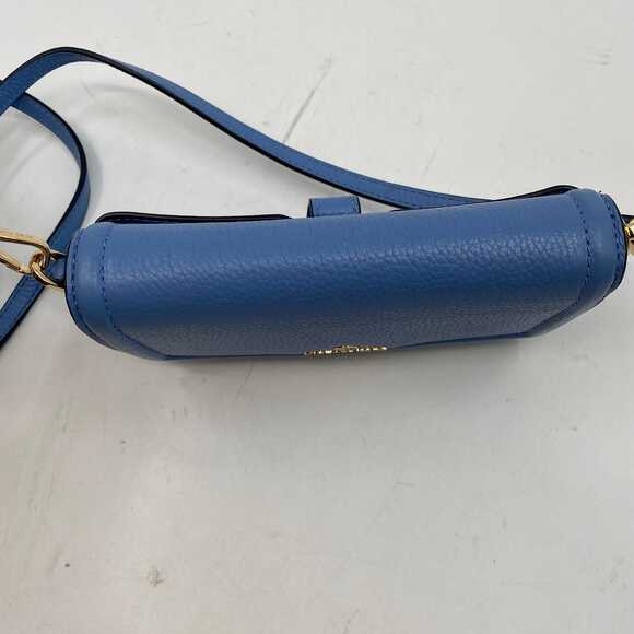 Michael Kors Blue Leather Crossbody Bag | OS Adjustable Strap - Picture 3 of 8